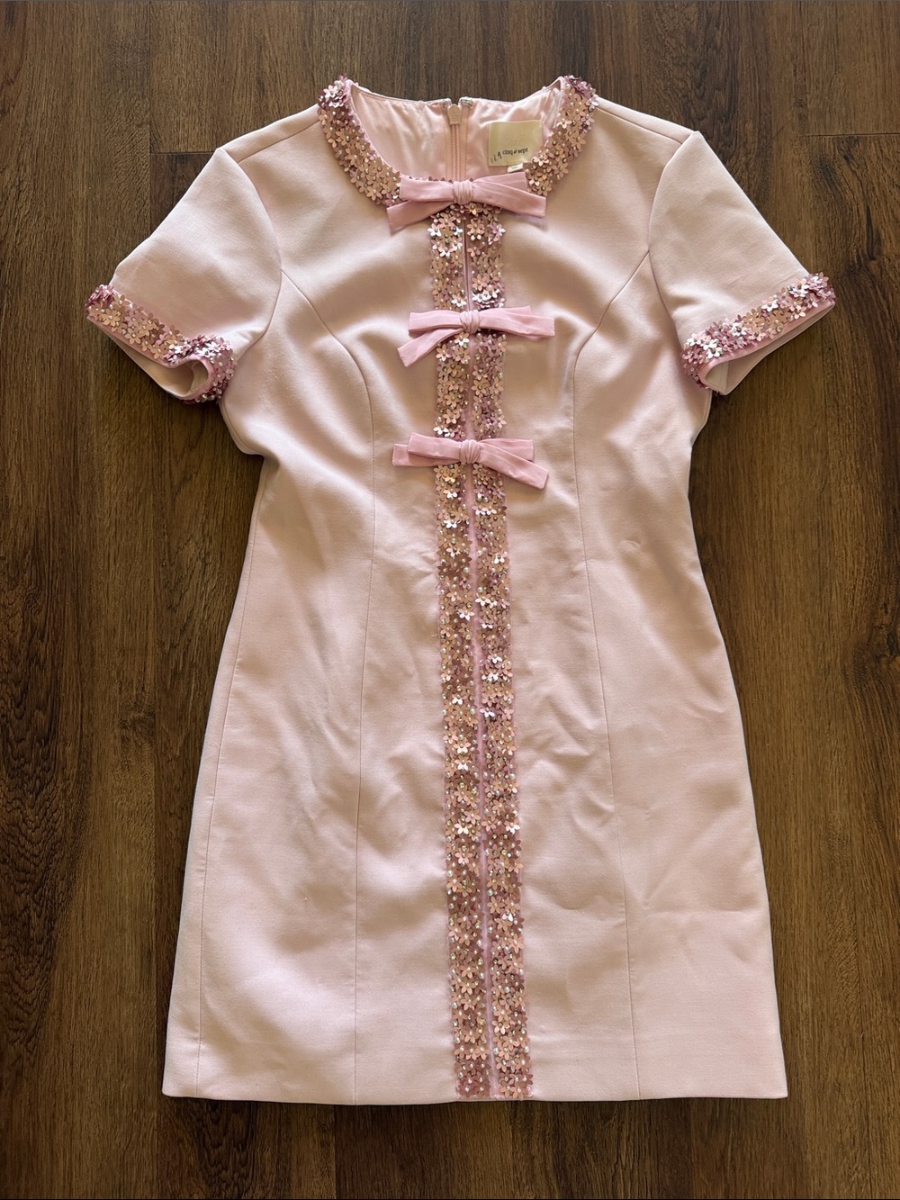 Cinq A Sept Maelle Pink Mini Dress - Picture 5 of 8